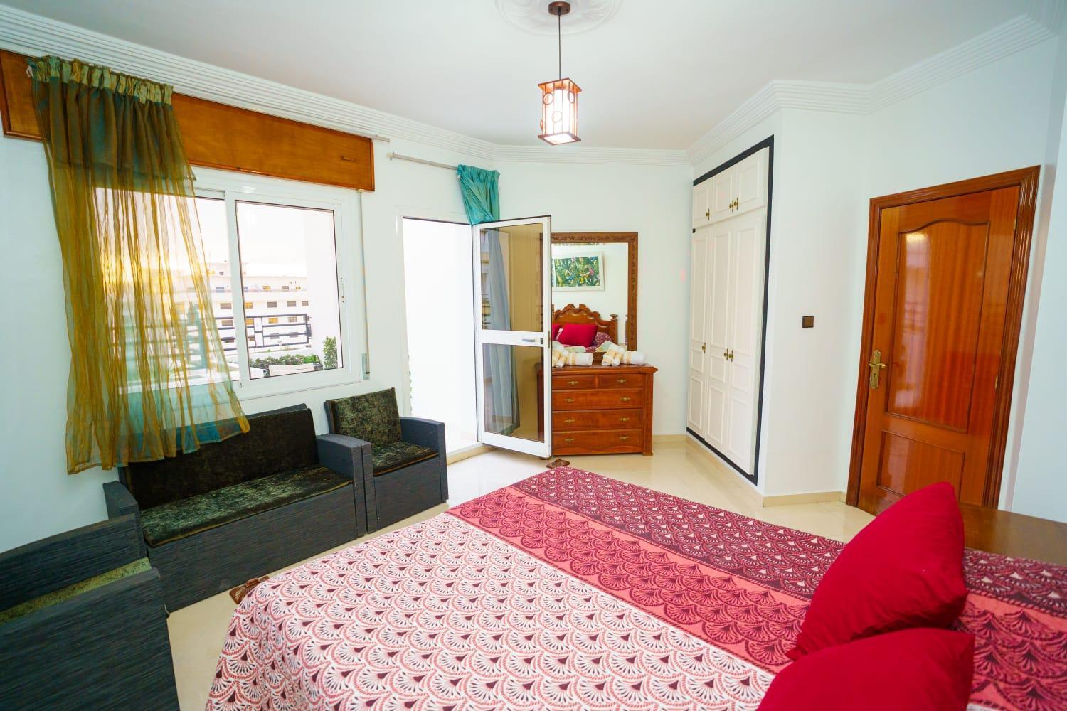 Bright Apartment With Sea View, Few Steps Away From The Tgv Tanger Kültér fotó