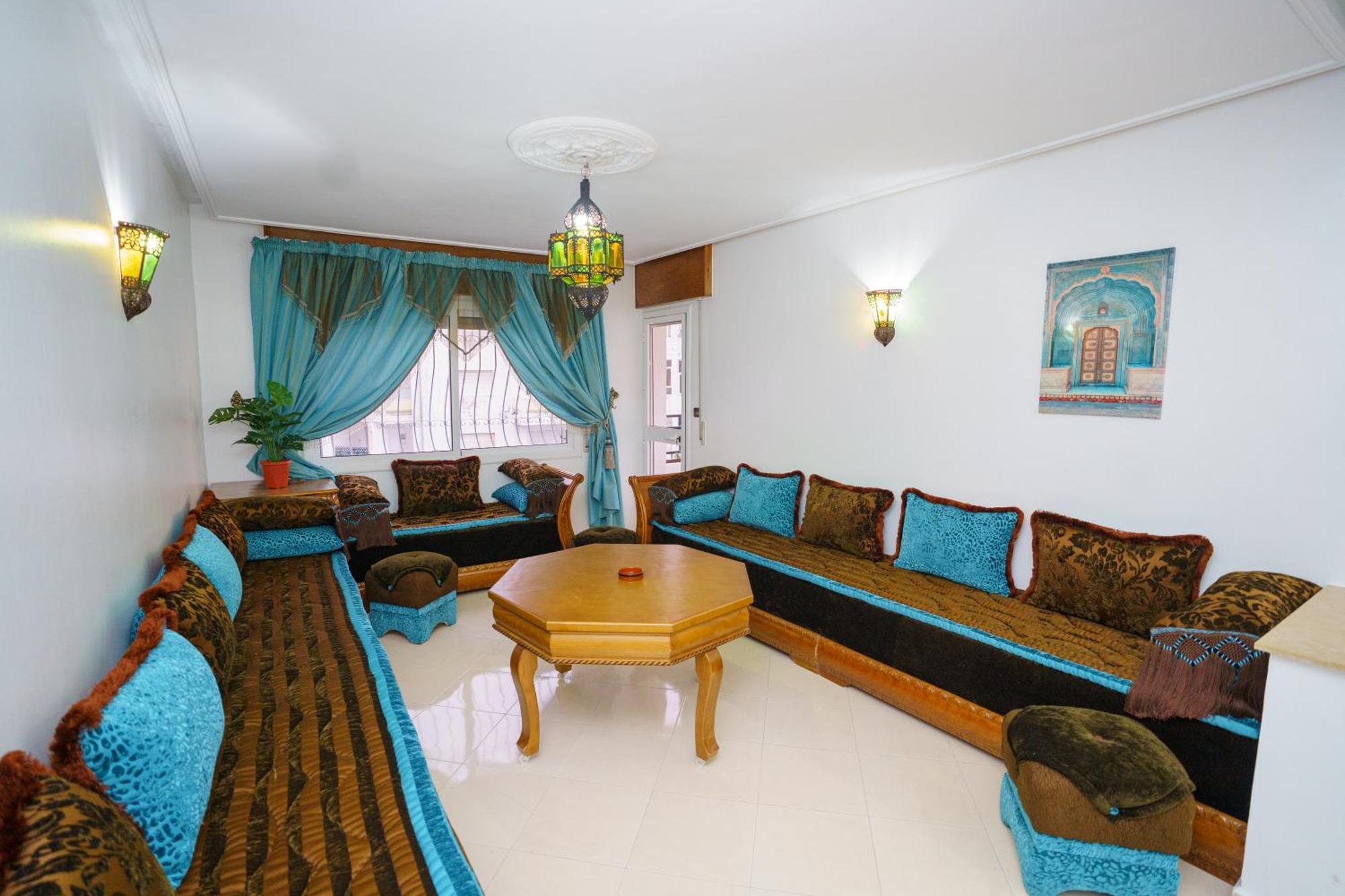 Bright Apartment With Sea View, Few Steps Away From The Tgv Tanger Kültér fotó