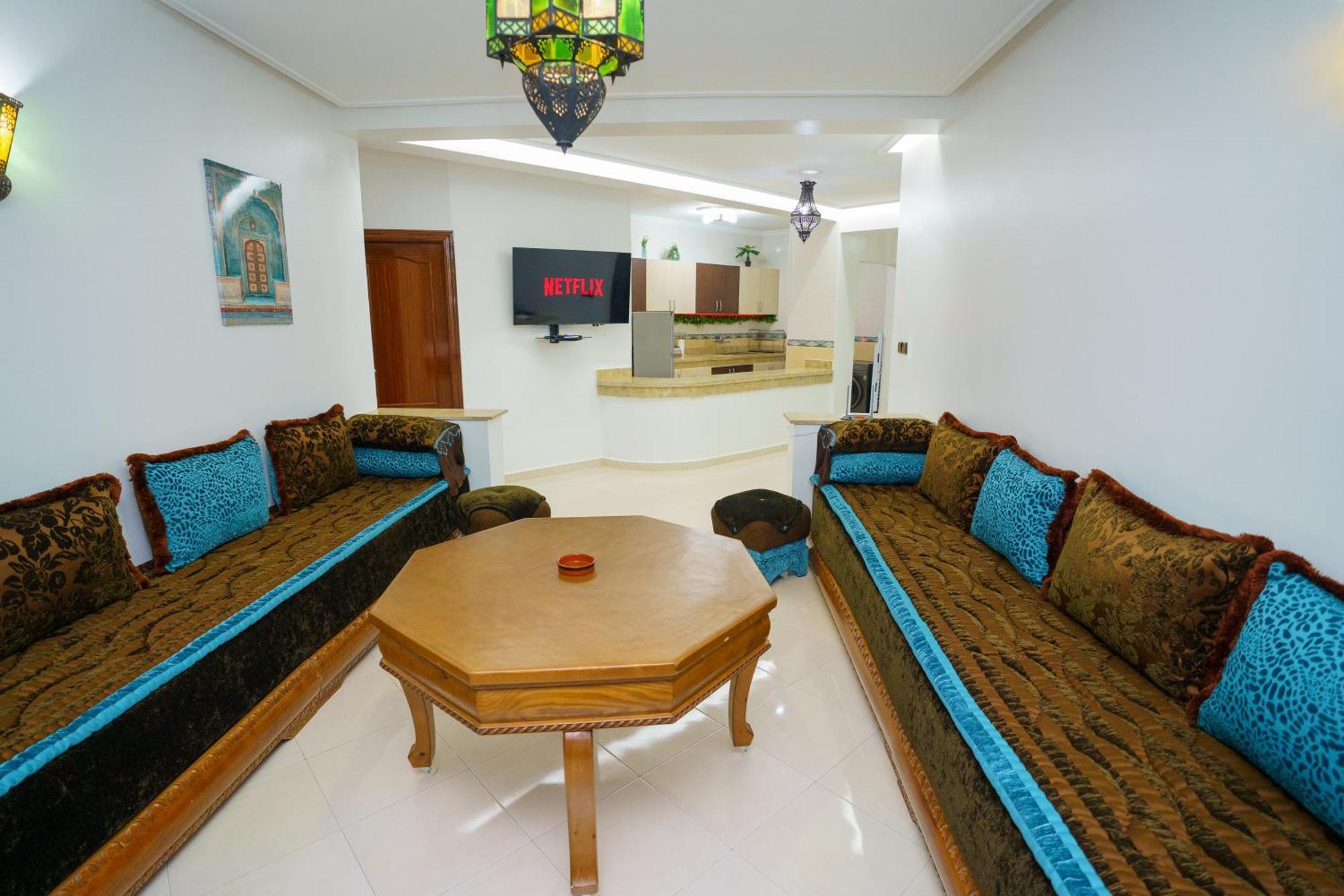 Bright Apartment With Sea View, Few Steps Away From The Tgv Tanger Kültér fotó