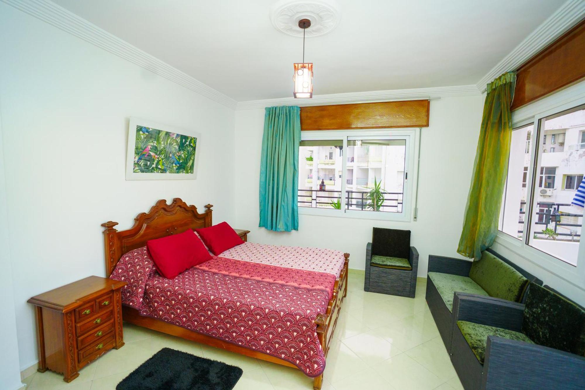 Bright Apartment With Sea View, Few Steps Away From The Tgv Tanger Kültér fotó